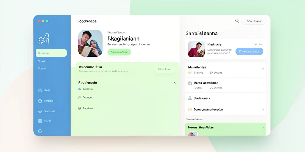 Tampilan antarmuka yang menarik dan mudah digunakan.