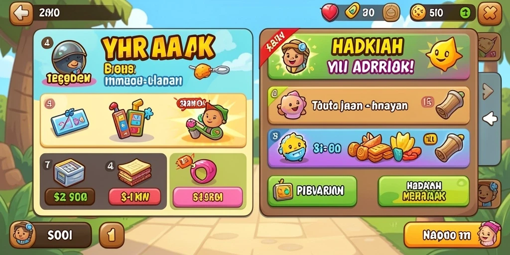 Tampilan antarmuka yang user-friendly.