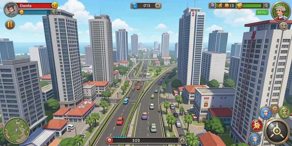 Tampilan awal R6R6 yang menarik dan penuh warna.