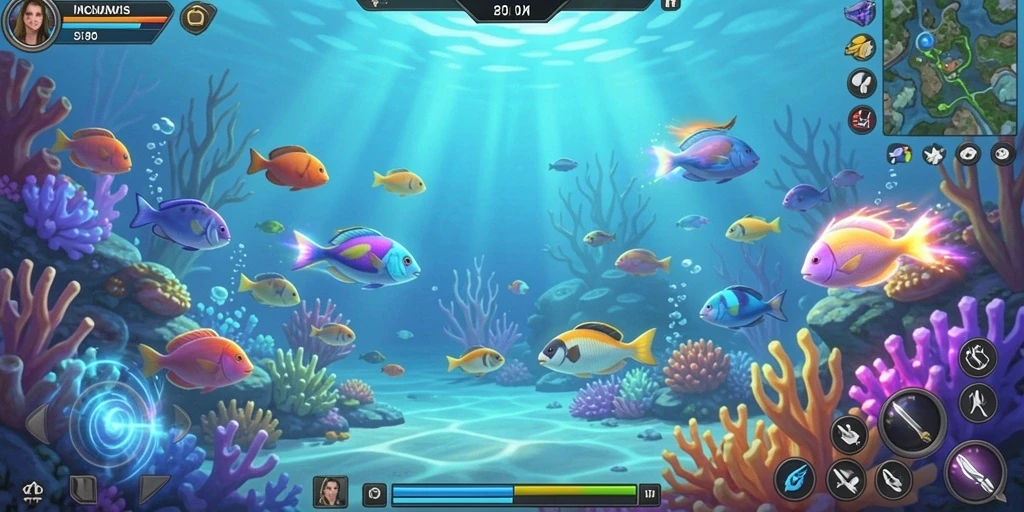 Screenshot menunjukkan level baru dengan tantangan menarik.